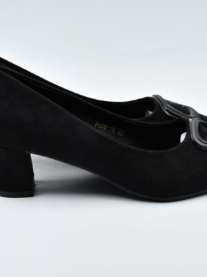 Ballerines a talon noire