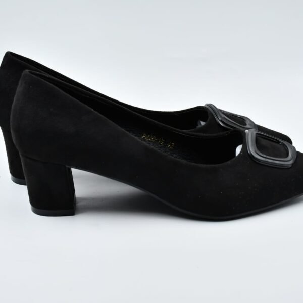 Ballerines a talon noire